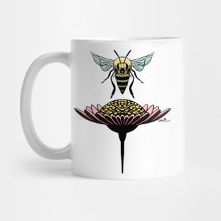 Pollinating Bee Mug